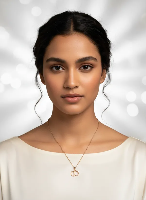 Elegant_Gold-Tone_Monogram_Pendant_Chain