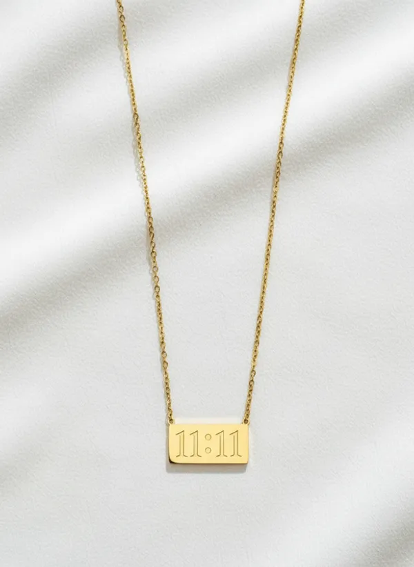 11:11_Angel_Number_Bar_Necklace_-_Anti-Tarnish_Gold_Manifestation_Jewelry