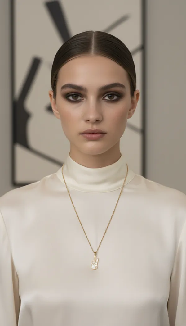 Minimalist_Gold_Peace_Hand_Pendant_Chain