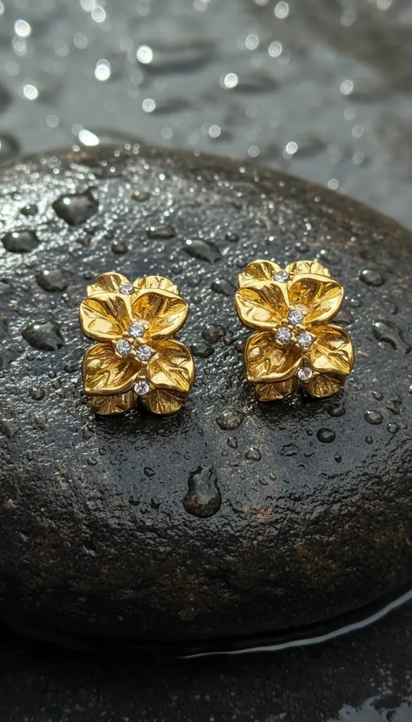 Elegant_Anti-Tarnish_Gold_Floral_Stud_Earrings_with_CZ_Accents
