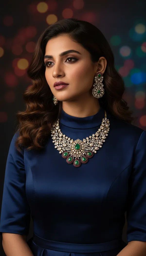 Indian_Set_Emerald_And_Polki_Antique_Bridal_Jewelry_Set