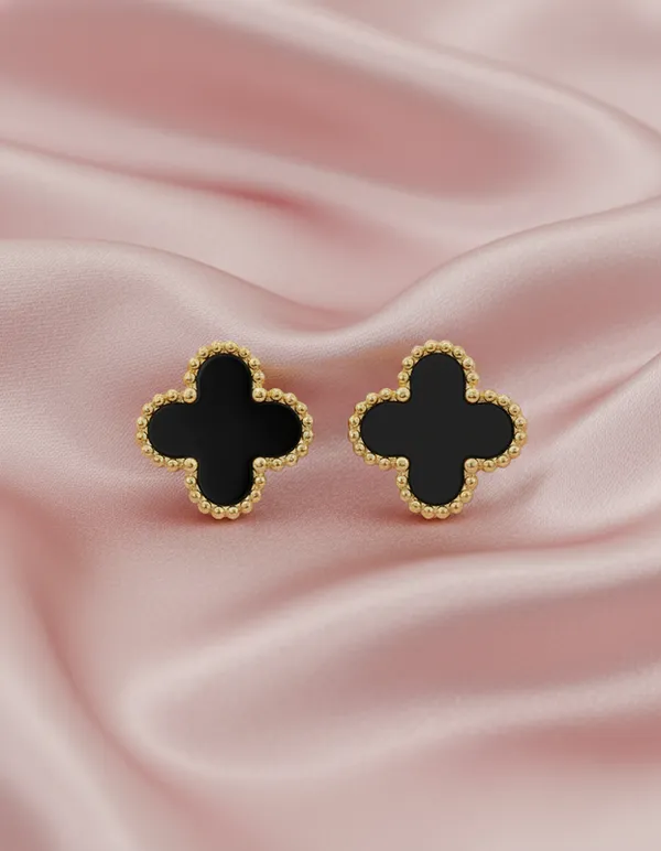 lack_Clover_Stud_Earrings_for_Women_|_Gold-Tone_Lucky_Alhambra_Inspired_Earrings