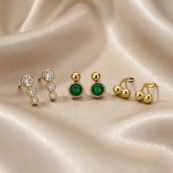 Gold_Toned_Earring_Set_with_Mixed_Motifs