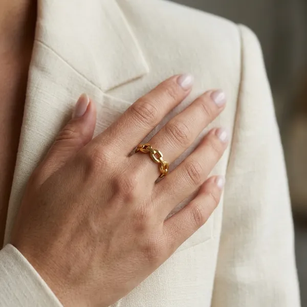 Chic_Gold_Link_Ring