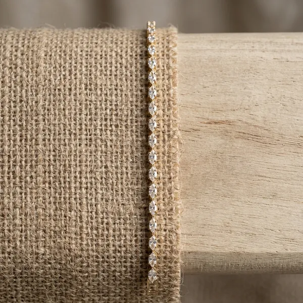 Gold_Plated_Fine_Tennis_Sapphire_Bracelets