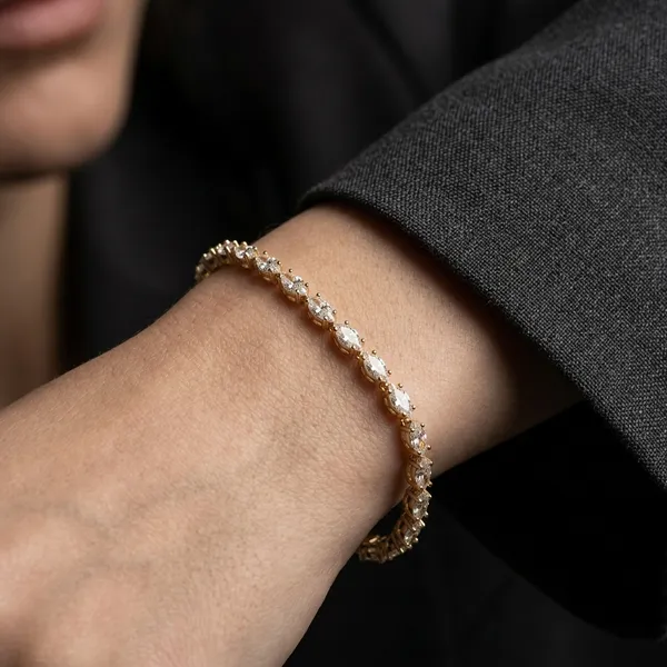 Gold_Plated_Fine_Tennis_Sapphire_Bracelets