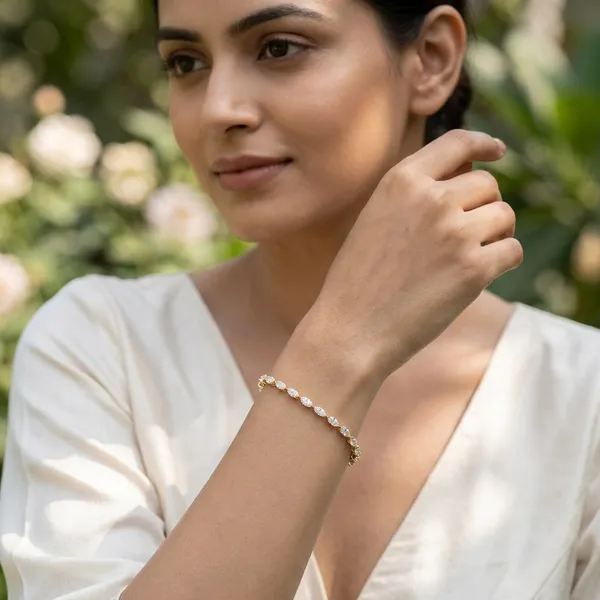 Gold_Plated_Fine_Tennis_Sapphire_Bracelets