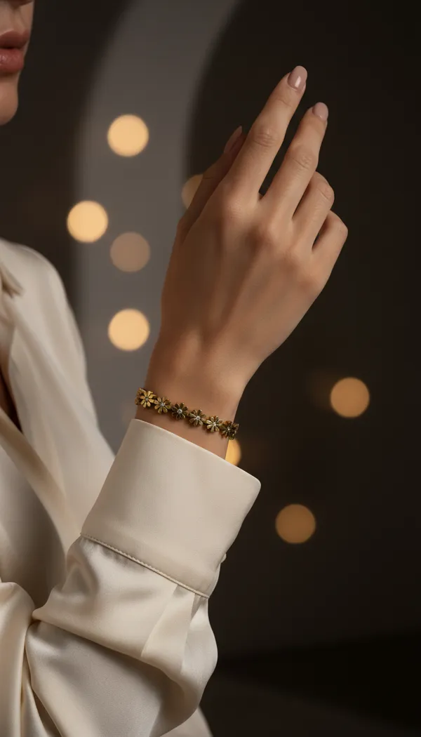 Golden_Daisy_Bracelet