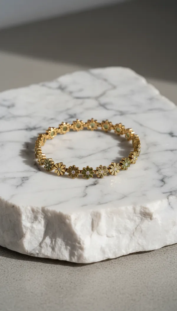 Golden_Daisy_Bracelet