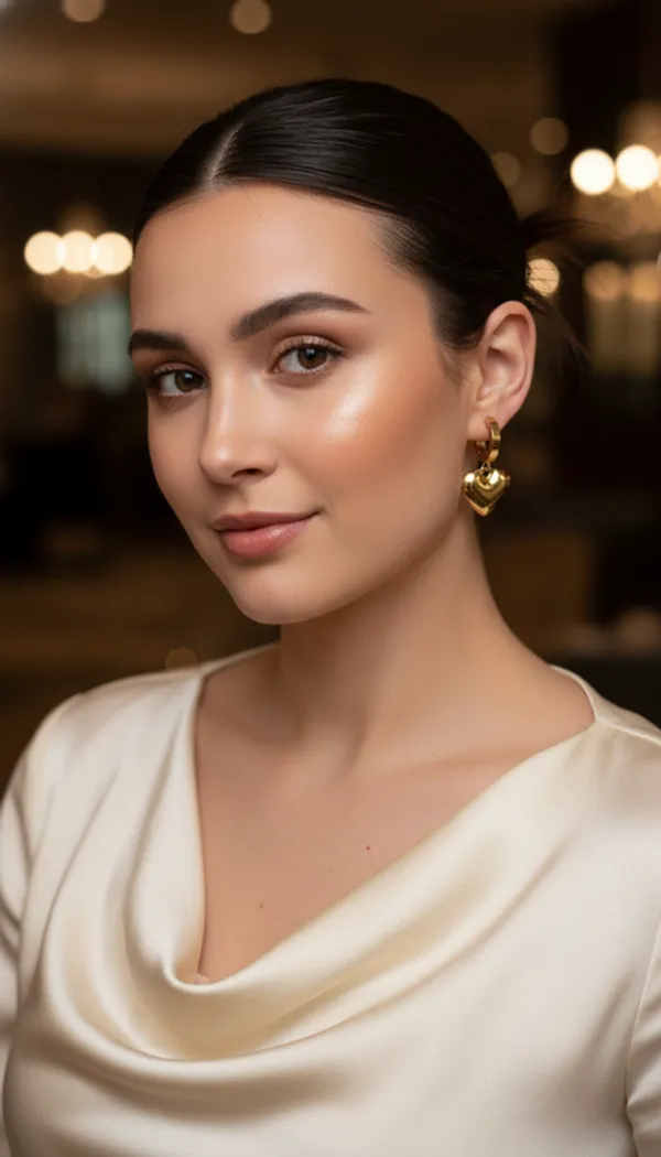 Golden_Heart_Huggie_Earrings