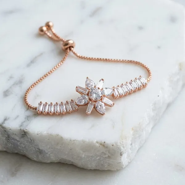 Crystal_Floral_Adjustable_Bracelet