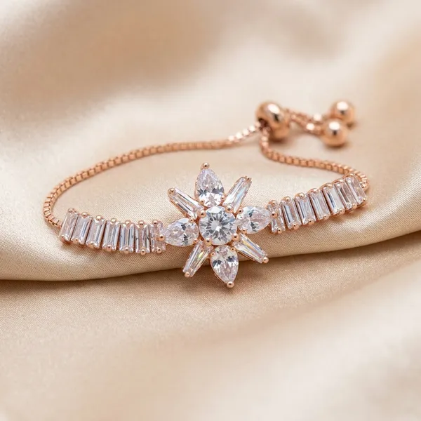 Crystal_Floral_Adjustable_Bracelet