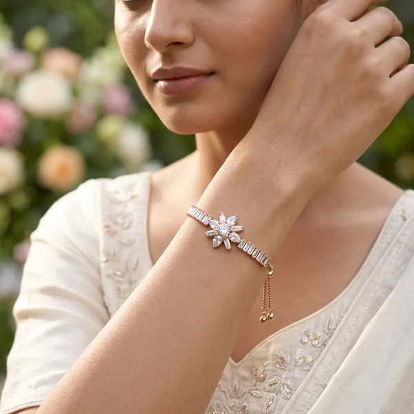 Crystal_Floral_Adjustable_Bracelet