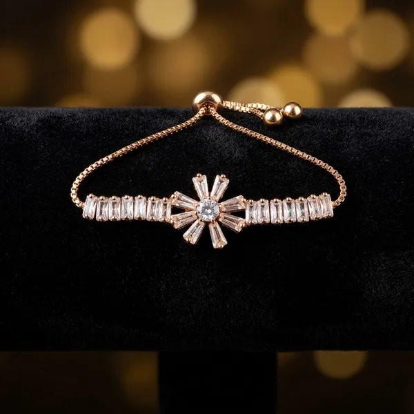 Rose_Gold_Plated_Zirconia_Adjustable_Floral_Baguette_Bracelet