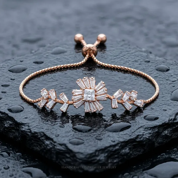 Rose_Gold_Plated_Bracelet_with_Floral_Slider_Design