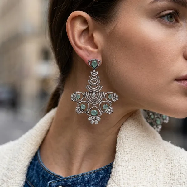 Elegant_Mint_Green_CZ_Statement__Dangle_Earrings
