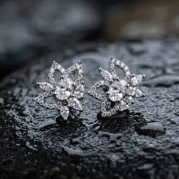 Elegant_Anti-Tarnish_Floral_Silver_Stud_Earrings_with_Marquise_Cubic_Zirconia