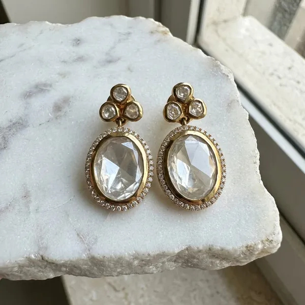Gold_Tone_Polki_Drop_Earring