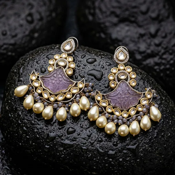 Gold_Plated_Kundan_Earring_Traditional_Chandbali