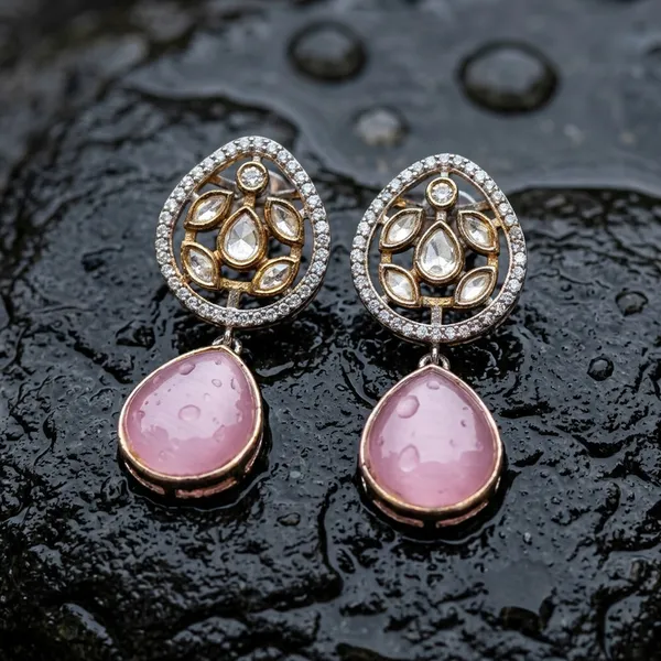 Elegant_Pink_Teardrop_Dangle_Earrings_with_Sparkling_CZ_Accents