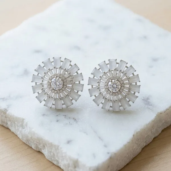 Radiant_Sunburst__Stud_Earrings_with_Frosted_Baguette_Crystals