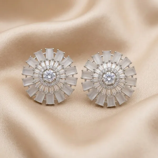 Radiant_Sunburst__Stud_Earrings_with_Frosted_Baguette_Crystals