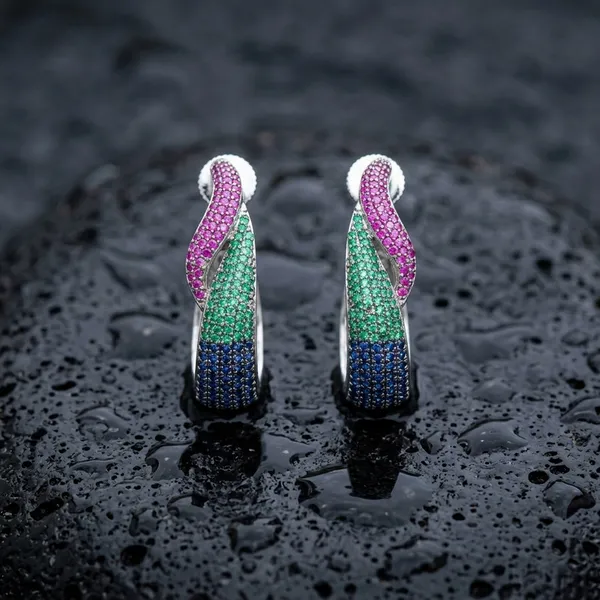 Multi_Color_Pav�_Crystal_Twist_Hoop_Earrings