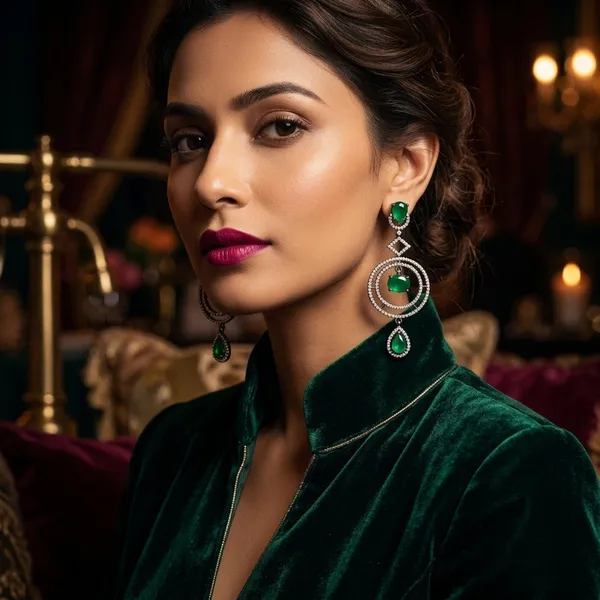 Emerald_Green_and_Diamond_Dangler_Earrings