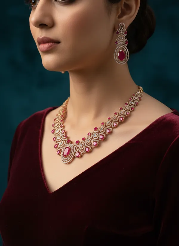 Indian_Set_Gold_Plated_Ruby_Necklace_Set_Traditional_Bridal_Style