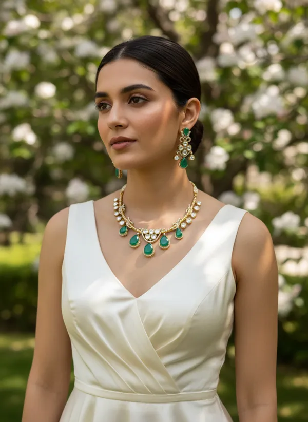Indian_Set_Gold-Plated_Kundan_and_Emerald_Jewelry_Set__Traditional_Ethnic