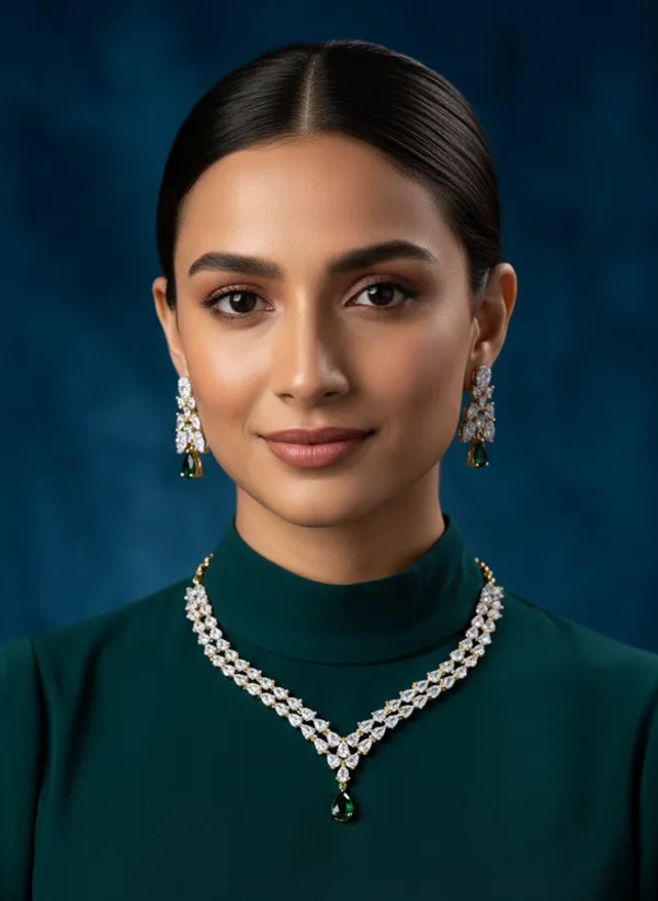 Indian_Set_Gold-Plated_CZ_and_Emerald_Green_Jewelry_Set