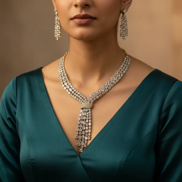 Indian_Set_Elegant_Anti_Tarnish_Cubic_Zirconia_Tassel_Necklace_and_Earring_Jewelry_Set