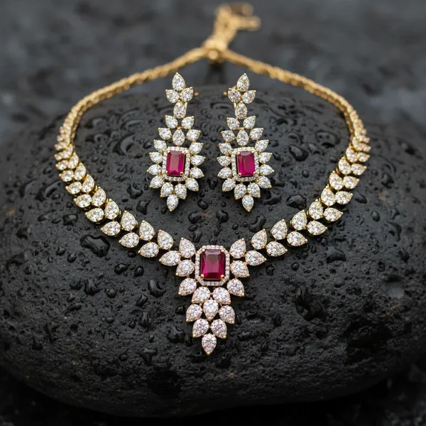 Indian_Set_Elegant_Anti-Tarnish_Pink_Ruby_and_CZ_Studded_Gold-Plated_Necklace_Set_with_Matching_Earrings