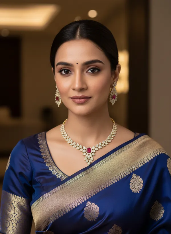 Indian_Set_Elegant_Anti-Tarnish_Pink_Ruby_and_CZ_Studded_Gold-Plated_Necklace_Set_with_Matching_Earrings