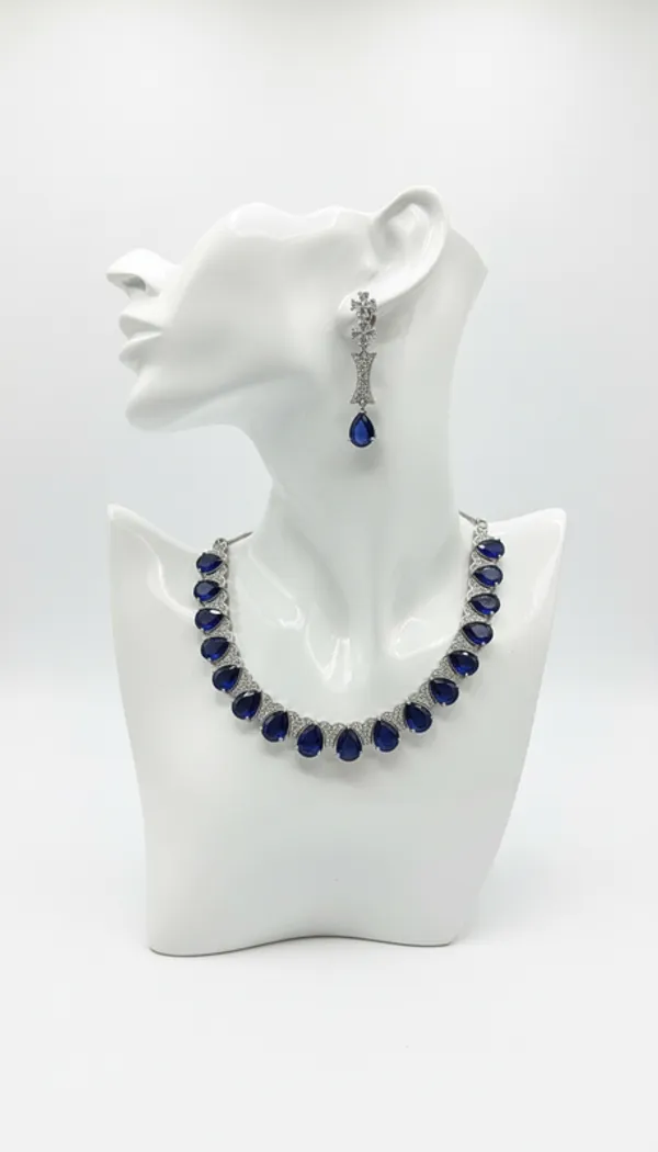 Indian_Set_Silver_Plated_Blue_Stone_Jewelry_Set_Contemporary_Teardrop_Design