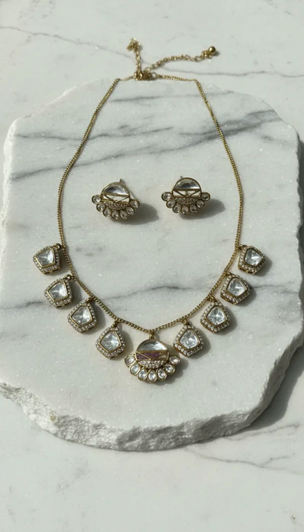 Indian_Set_Gold_Plated_Kundan_Necklace_Set_with_Stud_Earrings