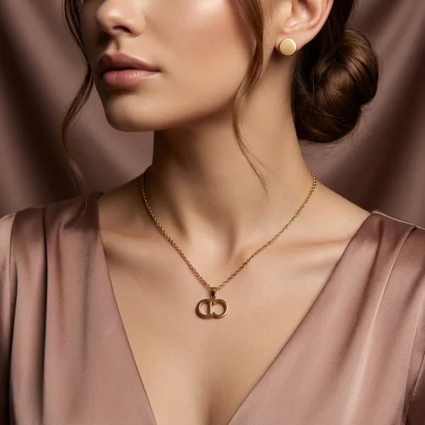 Elegant_Gold-Tone_Monogram_Pendant_Chain