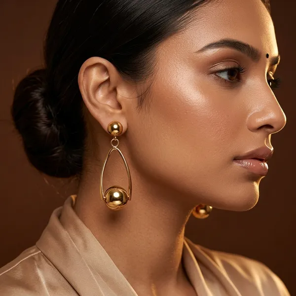 Gold_Orb_Teardrop_Earrings