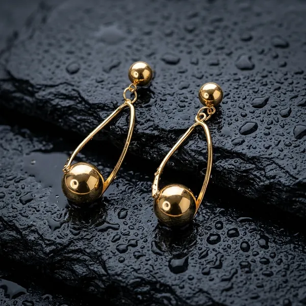 Gold_Orb_Teardrop_Earrings