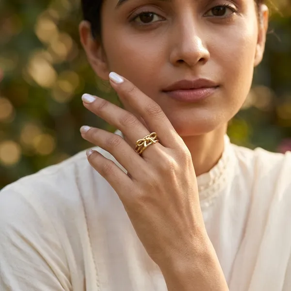 Golden_Bow_Knot_Ring