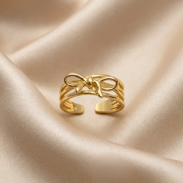 Golden_Bow_Knot_Ring