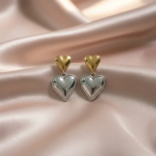 Duo-Tone_Heart_Drop_Earrings