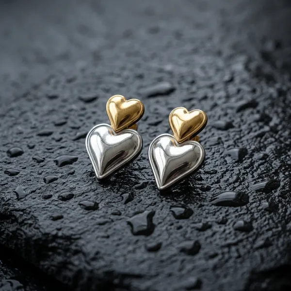 Duo-Tone_Heart_Drop_Earrings