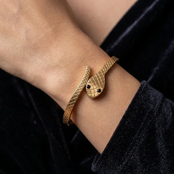 Golden_Serpent_Wrap_Bracelet