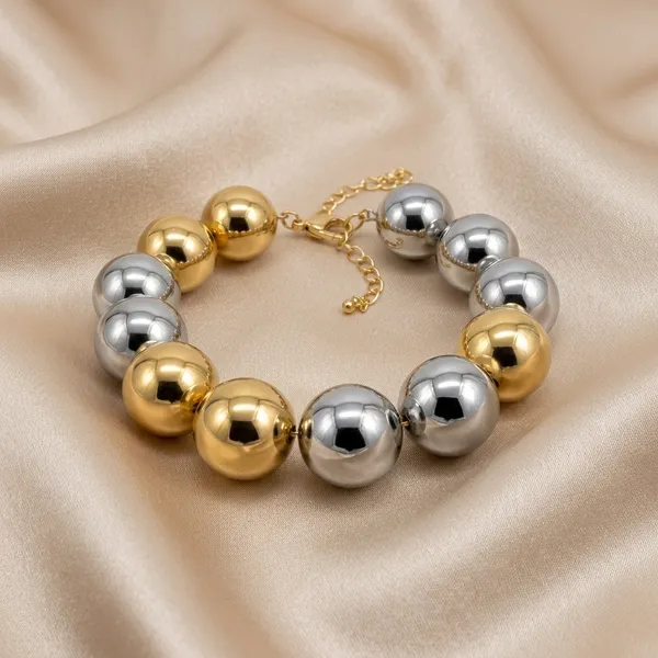 Two-Tone_Chunky_Ball_Bracelet