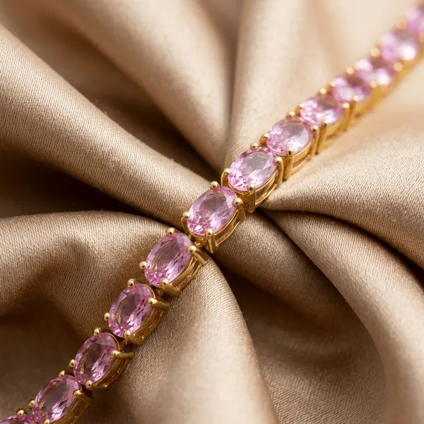 Gold_Plated_Fine_Tennis_Sapphire_Bracelets