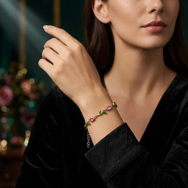 Floral_Vine_Tulip__Bracelet