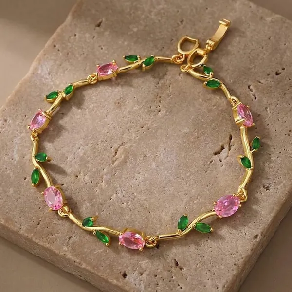 Floral_Vine_Tulip__Bracelet