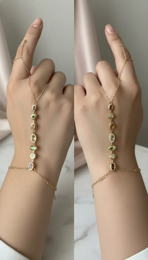 Radiant_Gemstone_Handchain