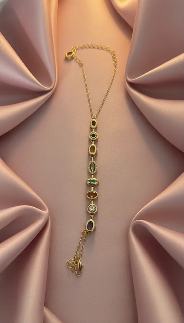 Radiant_Gemstone_Handchain